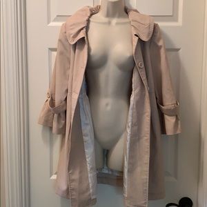 Beautiful Tan with Brown Fine Pinstripes Jacket